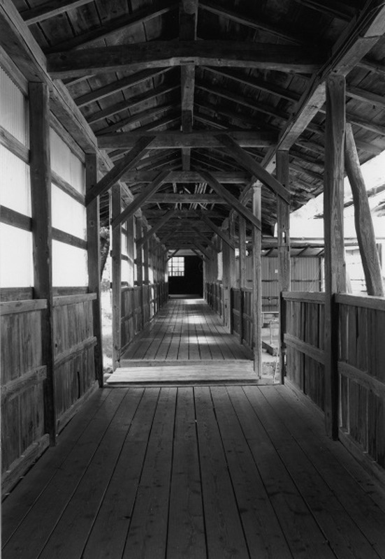 小学校 木造校舎 廊下